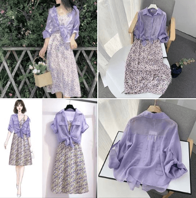 Váy Voan Hoa Nhí 2 Dây giá rẻ Tháng 3,2024|BigGo Việt Nam